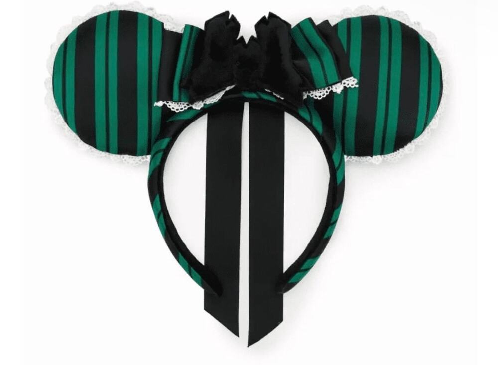 Disney Parks The Haunted Mansion Ghost Host Ear Headband for Adults NWT